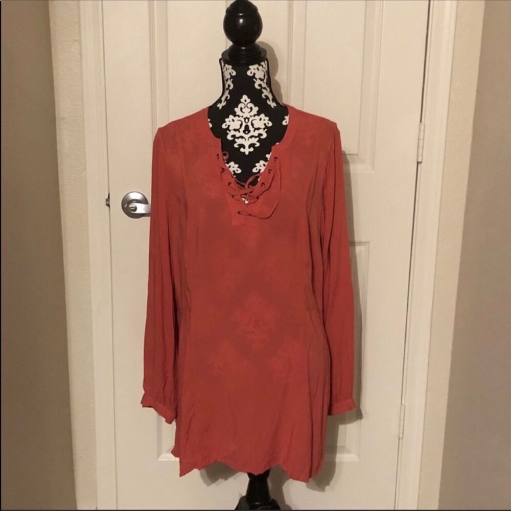 Torrid slip on flowy blouse